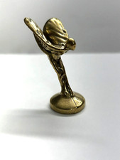 Rolls Royce Silver Lady Spirit Of Ecstasy TYPE Figure Mini Sculpture Flying Lady