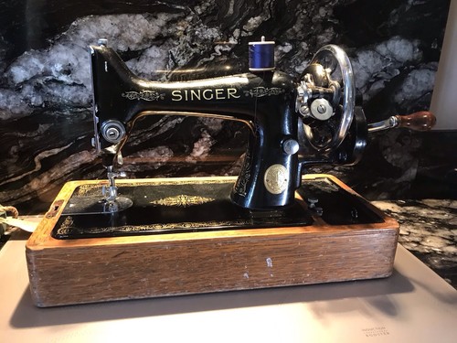 Singer vintage 99k - vintage, crank