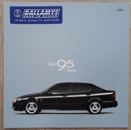 Saab aero brochure - brochure, 2000