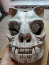 Moving Jaw Skeleton Cat