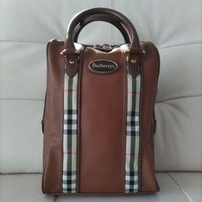 Burberrys Golf Shoe Bag Brown