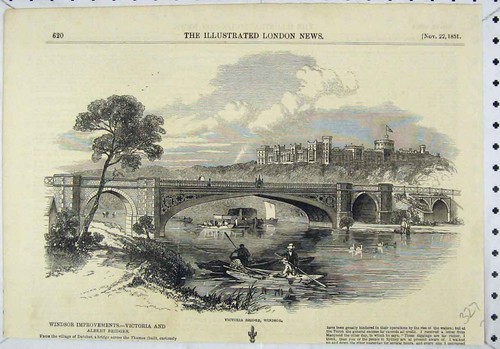 Original old antique - antique, print