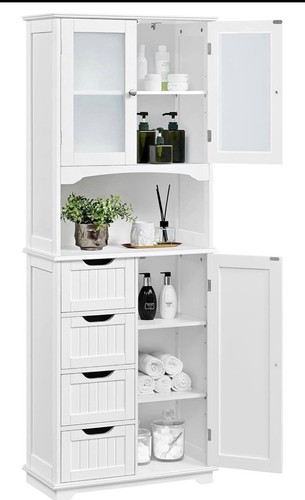 New bathroom storage cabinet - new,