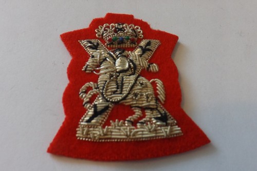 Military cloth bullion badge - military,