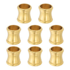 Lamp Solid Brass Neck, 8 Pcs Turned Brass Spindle Slips Lamp Finial, 14x15mm