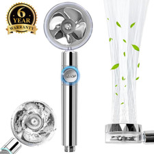 New High Turbo Pressure Shower Head Bathroom Powerful Energy Water Saving Filter