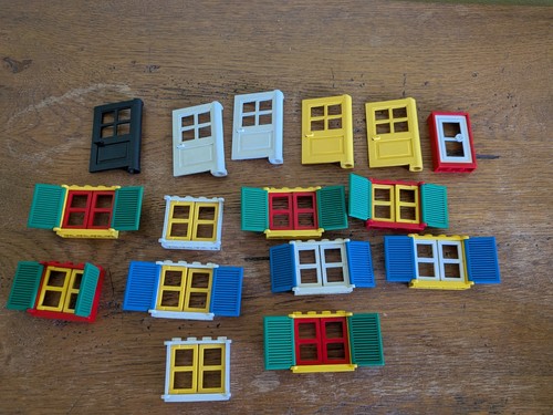 Lego vintage windows with - vintage,