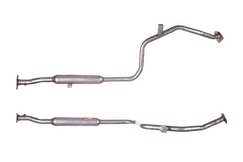 Exhaust silencer centre pipe - exhaust,