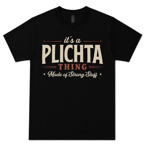 Plichta thing made of - a,