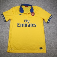 Arsenal Shirt Large Yellow