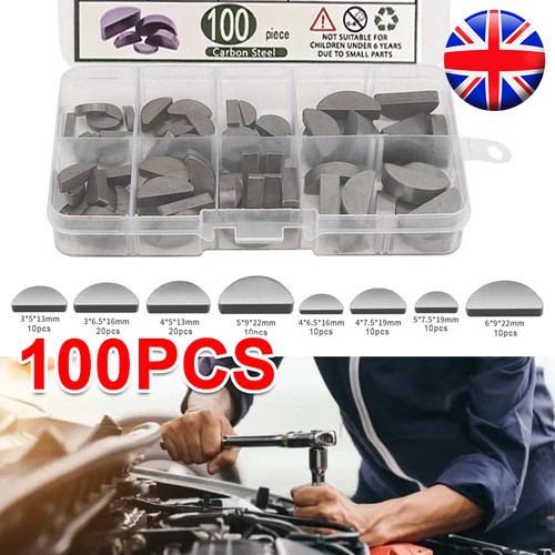 100pcs woodruff key - 100pcs,