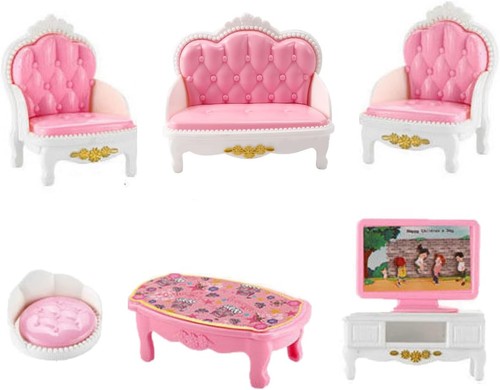 Dollhouse furniture set living - dollhouse,