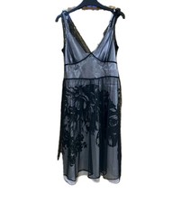 Topshop Dress Grey & Black