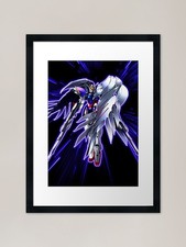 gundam wing zero EW Framed Art