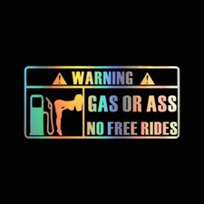 1X Car Exterior Sticker Funny