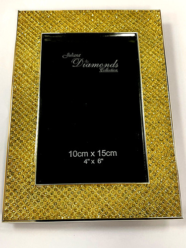 Gold decorative photo frame - gold,