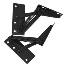 1 Pair Folding Sofa Spring Hinge Cabinet Door Hinges Cupboard Drop Down Hinges