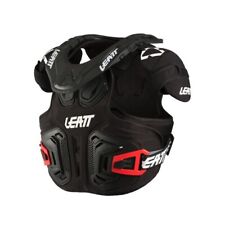 Leatt Fusion 2.0 Junior Kids Motocross MX Race Neck Brace Armour Black Youth