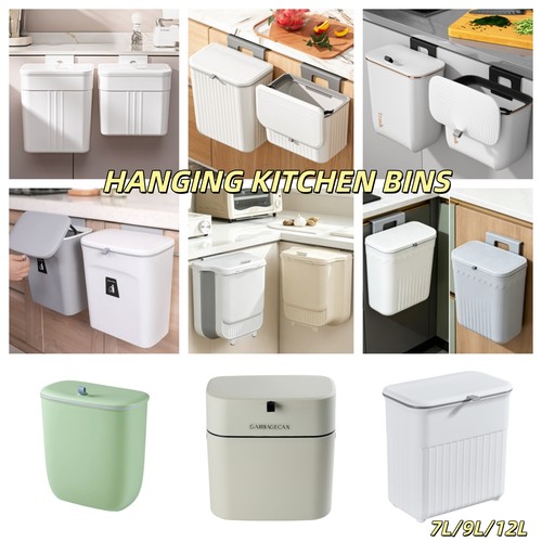 12l hanging kitchen bins - 7/9/12l,