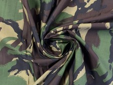 Luxury 100% Cotton Canvas Fabric Craft Material - CAMOUFLAGE