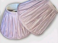 laura ashley lamp shades pair of pinch pleated lampshades lilac lavender 
