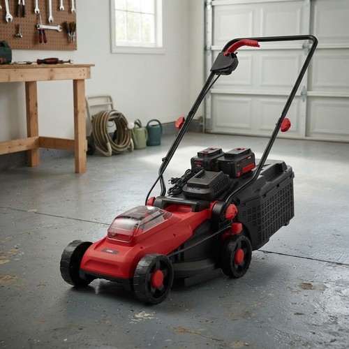 20v cordless lawnmower 34cm - cordless,