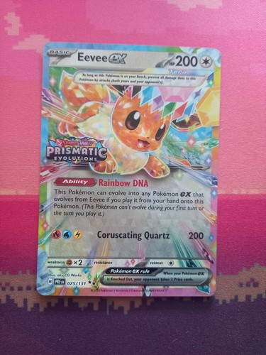 Pokemon card eevee 075 131 - card, 075/131