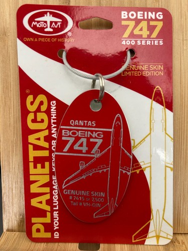 Planetags boeing 747 qantas - planetags,