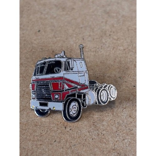 Vintage semi truck - semi, cabover