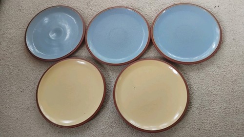 Denby juice dinner plates - denby, x