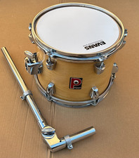 Olympic 10''X08'' Rack Tom  6 Lugs Natural finish with Holder Arm