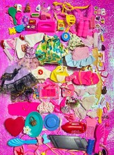 Vintage 80's / 90's / 2000's Barbie Sindy Dolls Clothes + Accessories