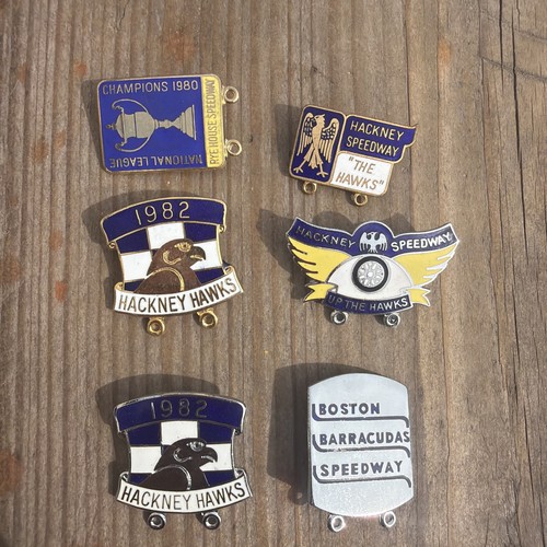 Vintage speedway enamel - speedway, badges