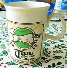 Dunoon Stoneware Mug - Zodiac Sign Taurus The Bull April 21st - May 21st