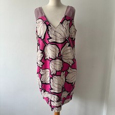 Next Pink Purple Floral Linen
