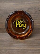 "Pony" Glass Ashtray 