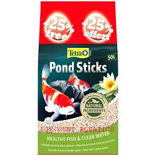 Tetra Pond Sticks 50L (40+10 Free) Complete Fish Food Koi Goldfish