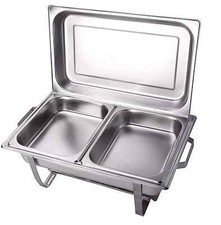 2 in 1 Stainless Steel Chafing