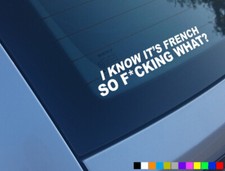 I KNOW ITS FRENCH FRANCE FUNNY