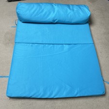 GILDA Z Bed Futon Turquoise /Aqua Blue Double Size 116cm Wide X 140cm Length