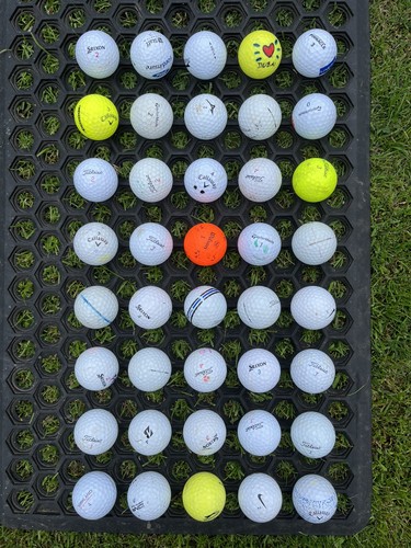 Golf balls mixed titleist - 40,