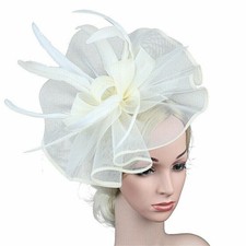 Tea Party Headband Feather