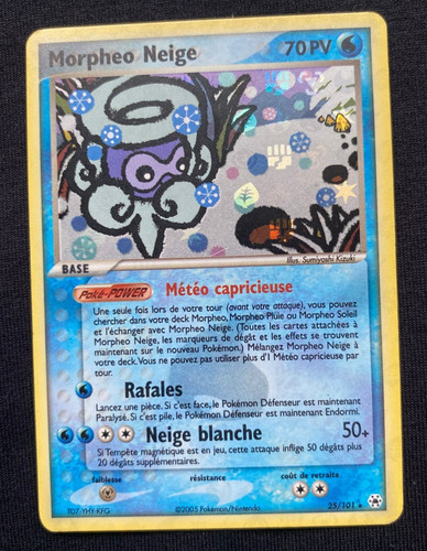 Morpheo neige holo pokémon - holo,