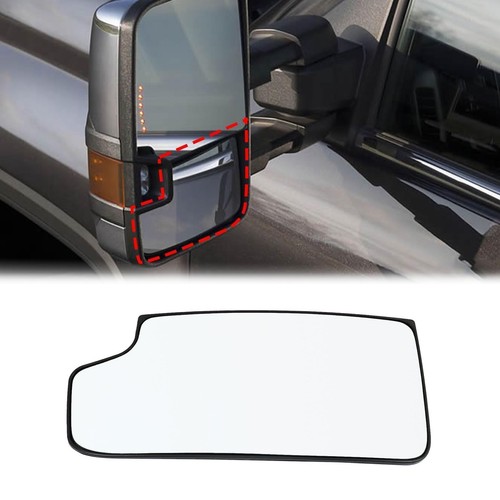 Driver side heated tow mirror - heated,