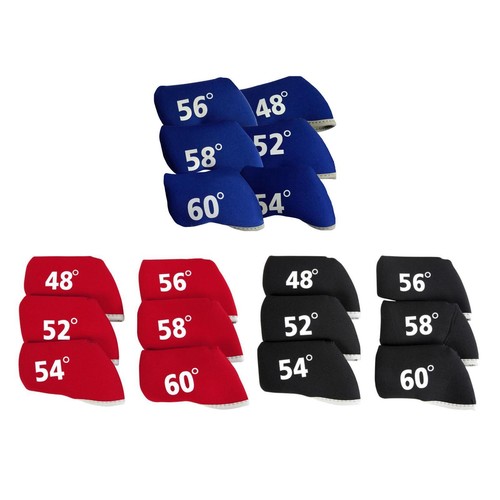 6pcs golf club headcover iron - headcover,