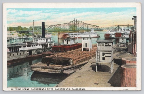 Shipping scene barge stern - barge,