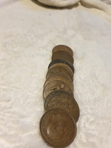 20x old penny - 20x, coins