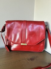 Hotter Red Leather Crossbody