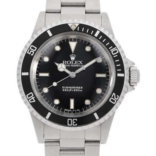 Rolex submariner 5513 black - rolex,