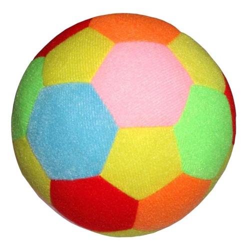 Balls rainbow rattle football - rattle,